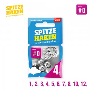 Spitze Haken #0