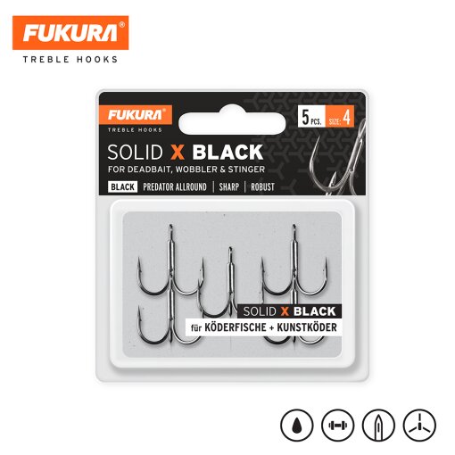 Fukura Solid X Black Gr. 4