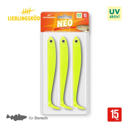 Gummifisch Set Dorsch - Starterset groe Dorsche