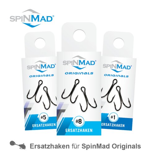 Ersatzhaken für SpinMad Originals