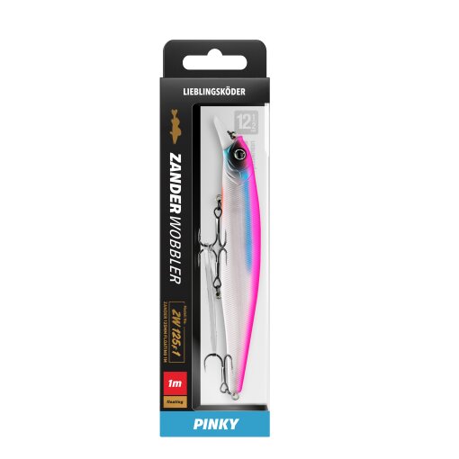 Zanderwobbler [ZW 125 F1] Pinky