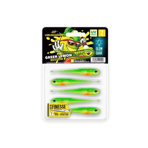 Der Finesse 7cm Green Lemon