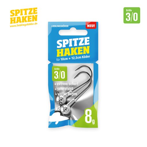 Spitze Haken 3/0 8g