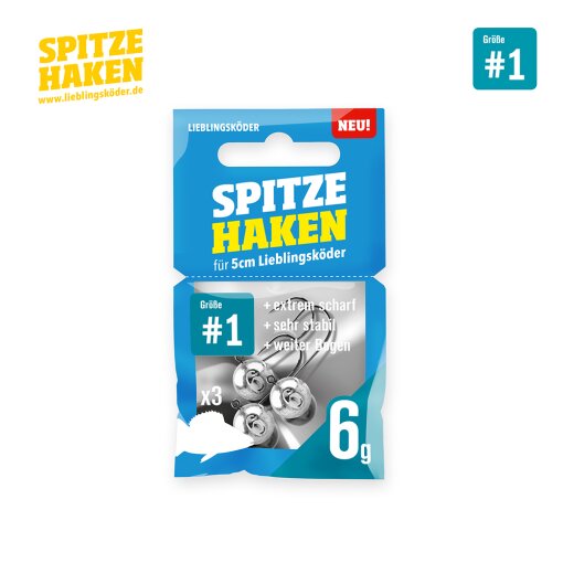 Spitze Haken #1 6g