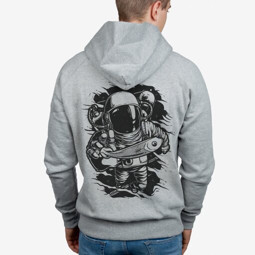 Sputnik Jacke - hellgrau L