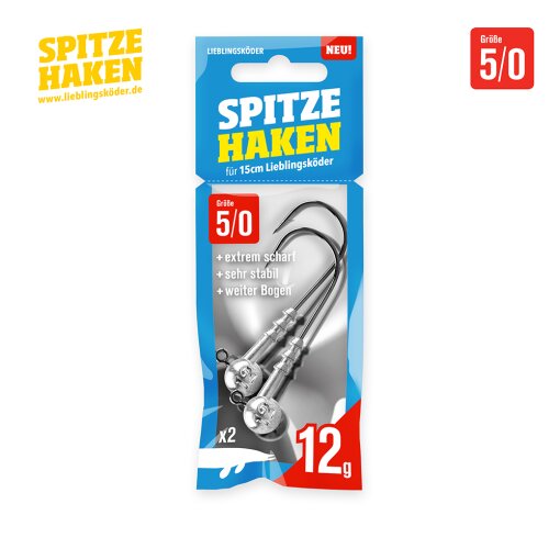 Spitze Haken 5/0 12g