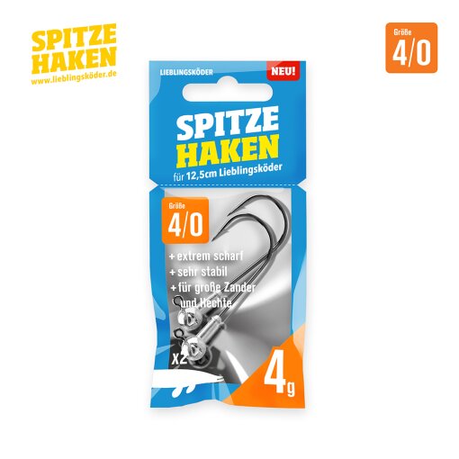 Spitze Haken 4/0 4g