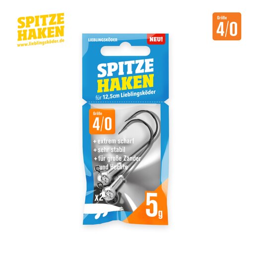 Spitze Haken 4/0 5g