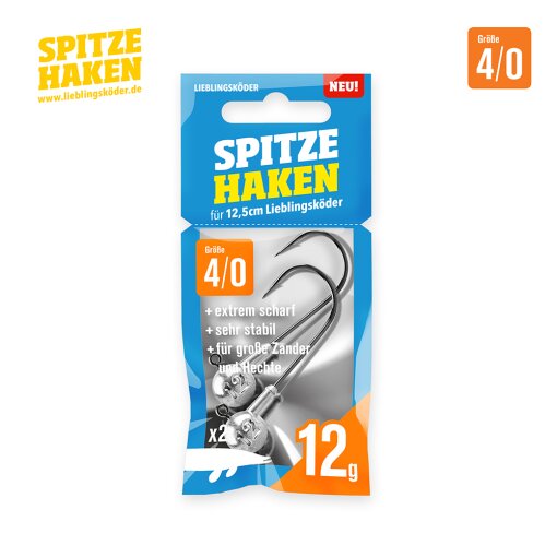 Spitze Haken 4/0 12g