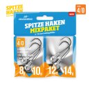 Spitze Haken 4/0 Mix