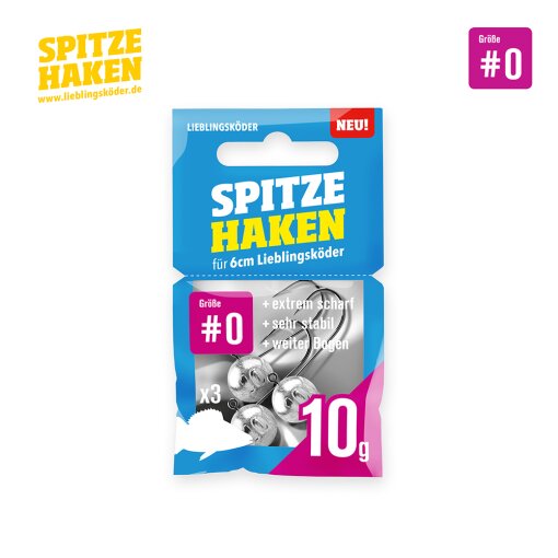 Spitze Haken #0 10g