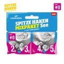Spitze Haken #0 Mixpaket See
