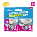 Spitze Haken #0 Mixpaket See