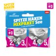 Spitze Haken #0 Mixpaket See