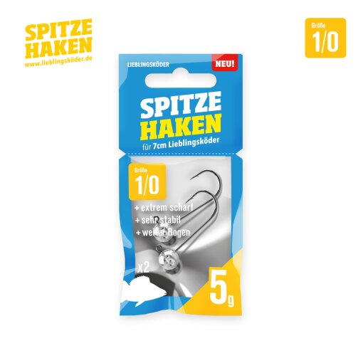 Spitze Haken 1/0 5g