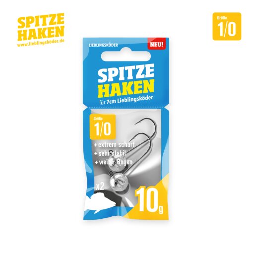 Spitze Haken 1/0 10g